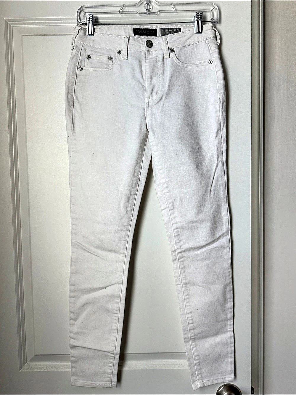 Aรฉropostale High Waist Jegging White High Waist Jeans Waist 2